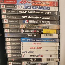 Any 3 Playstation2 Games for $15 or $8 Each.All games tested.