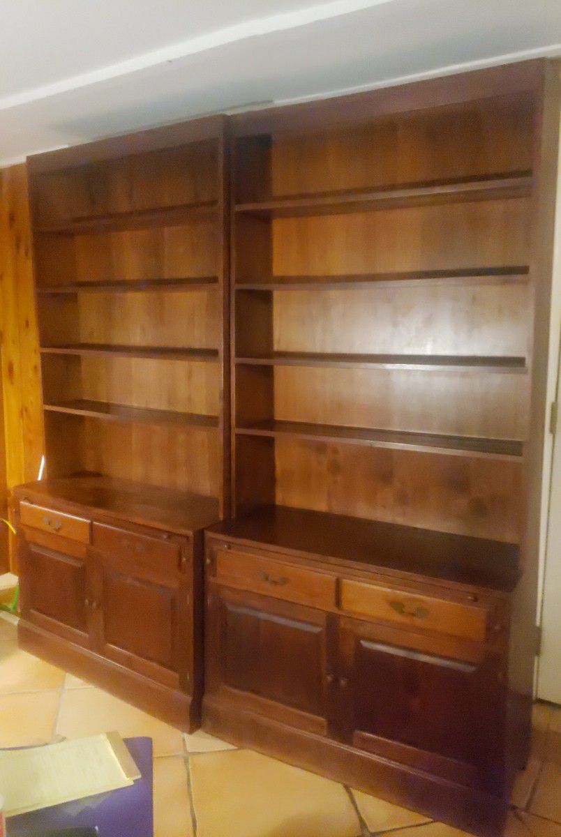 Solid wood Bookcases
