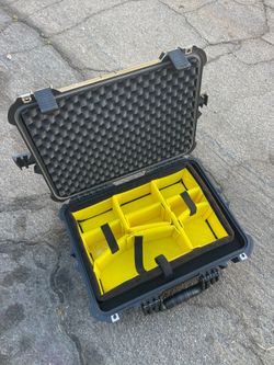 Camera Gear Briefcase with divider insert