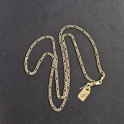 14k Gold Necklace 22 Inch