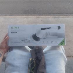Electric Cleaning Brush 8in1