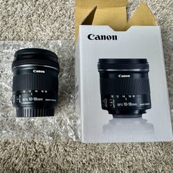 Canon EFS 10-18mm Image Stabilizer
