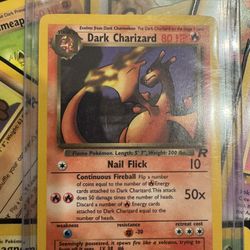 Team Rocket non holo Lot Vintage Pokemon Dark charizard
