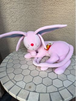 Jazwares Pokémon Espeon 18-in Sleeping Brand New w/ Tags 2026 Plush Plushie