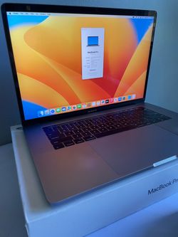 MacBook Pro 15" Laptop - 2.8Ghz Turbo i7 16GB RAM 256GB HD Touch A1707 macOS 13