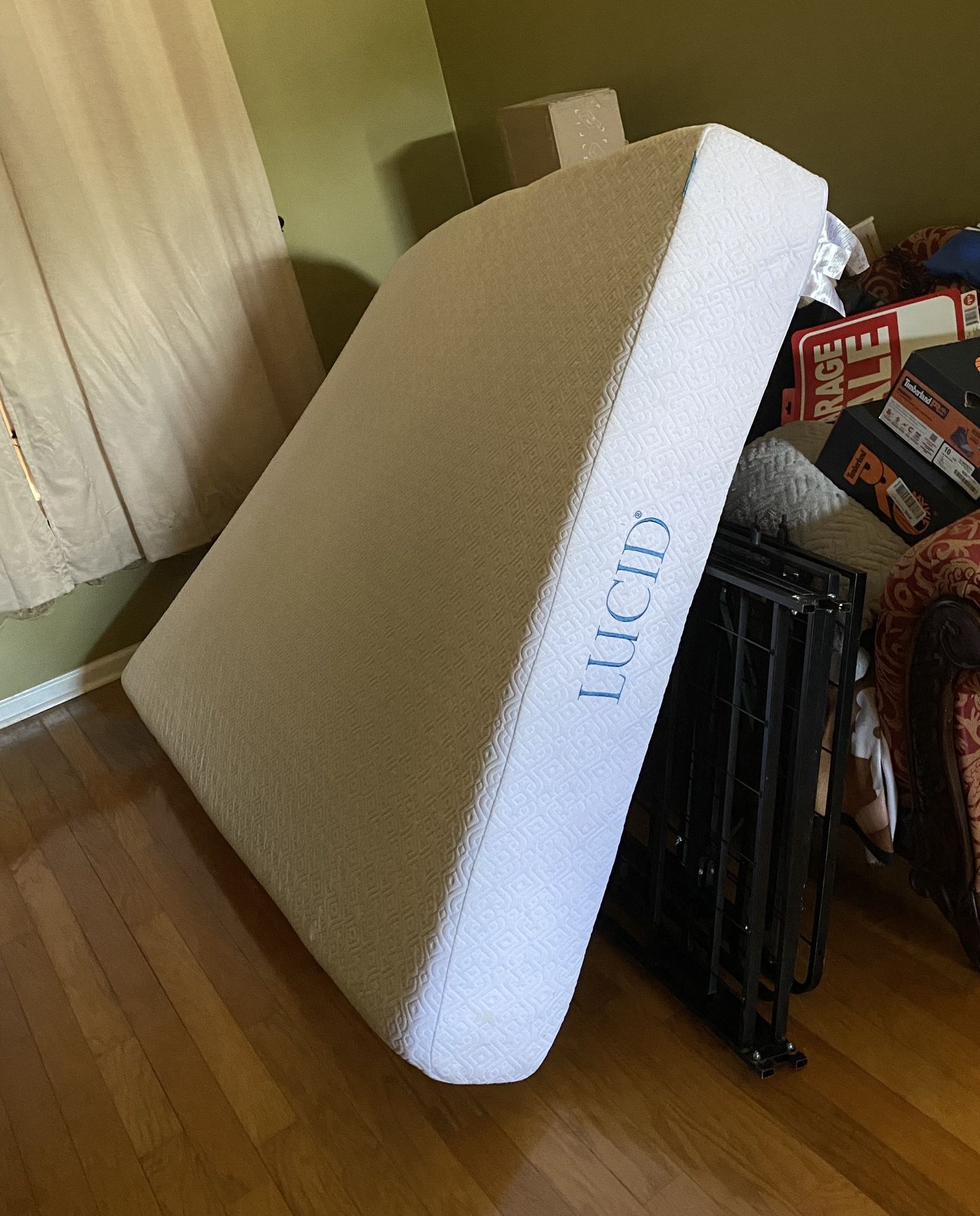 Queen Bed Frame And Mattress!!!