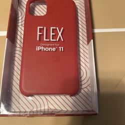   SOFT RED TOUCH SILICONE IPHONE 11 CASE