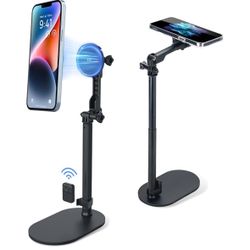 Magnetic Phone Stand + Wireless Remote