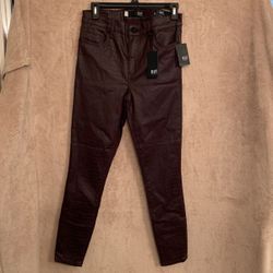 Kut Connie Ankle Skinny Chocolate Pants Size 6