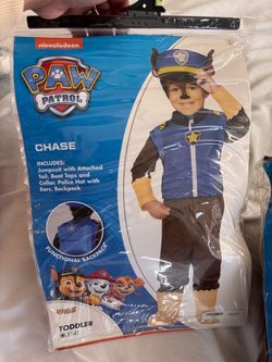 PAW Patrol Chase Toddler Halloween Costume 3T-4T