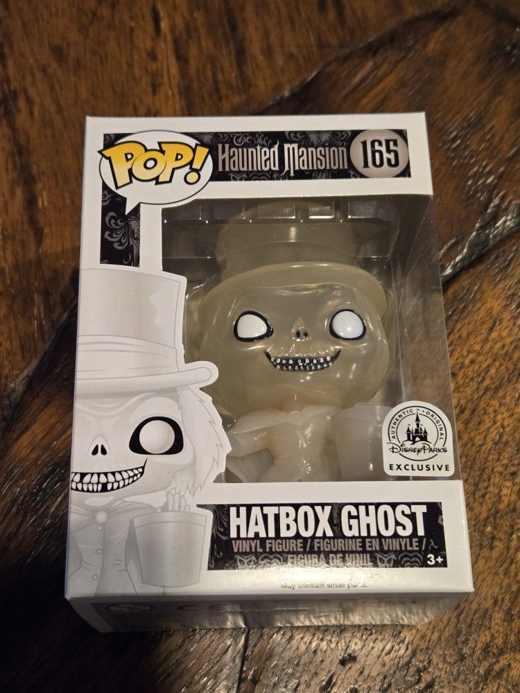 Funko Pop Haunted Mansion Hatbox Ghost