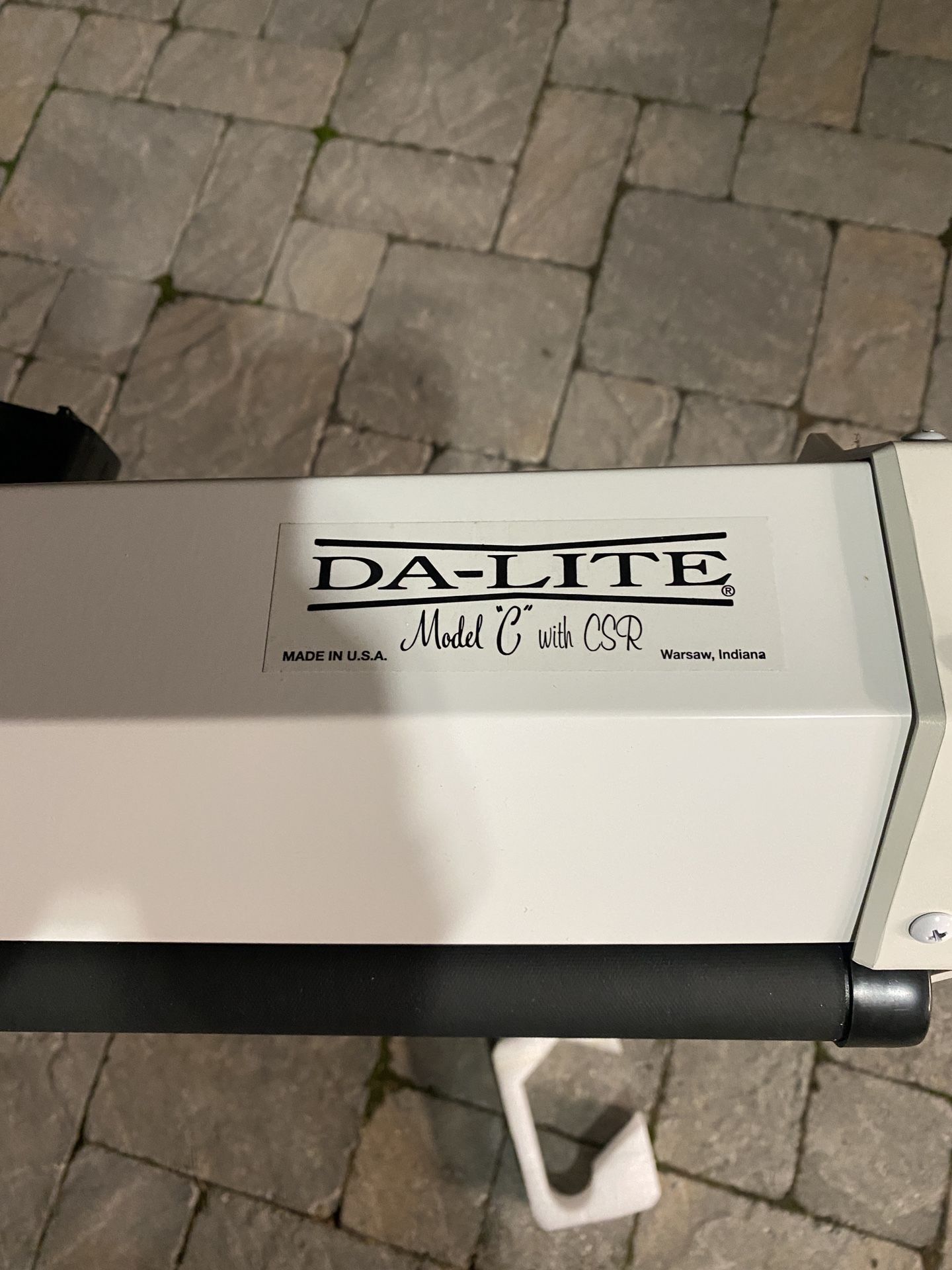 2 Da-Lite CSR Projector Screens