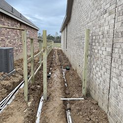 New  sprinkler and  new pipe drain 