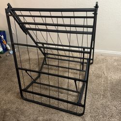 Singel Folding Metal Bed Frame – $20