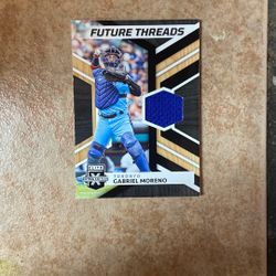 Gabriel Mareno Relic Card