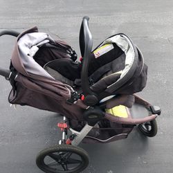 Graco Click Connect Jogging Stroller + Infant Seat