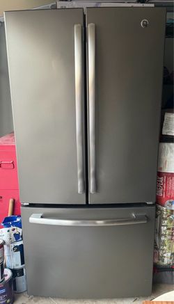 GE French Door Refrigerator Slate Finish