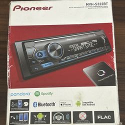 Pioneer MVH-S322BT Digital media receiver
