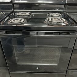 Black Self Clean Stove 