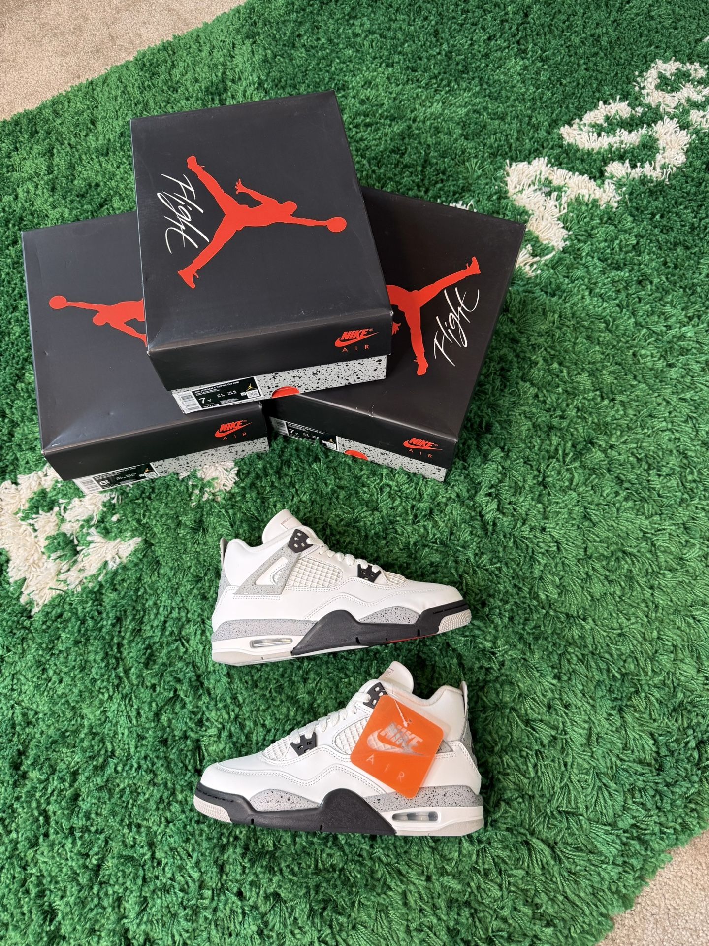 Jordan 4 Retro White Cement