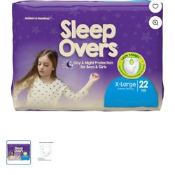 Sleep Overs Diapers X-Large 