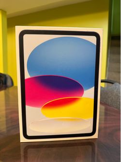 iPad (10th gen) Wi-Fi - 256 GB - Brand New (SEALED)