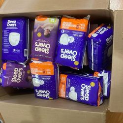 Youth Pants, Pull Ups, Size,LG/XL 60 -125 Lbs,12 Counts Each Pack