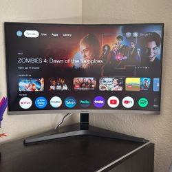 27” Samsung Curved Monitor HD 1080p