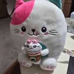 CATPUCCINO YUMMEEZ CAT PLUSH NEW