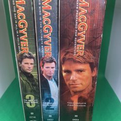 MacGyver DVD sets - Seasons 1, 2 & 3