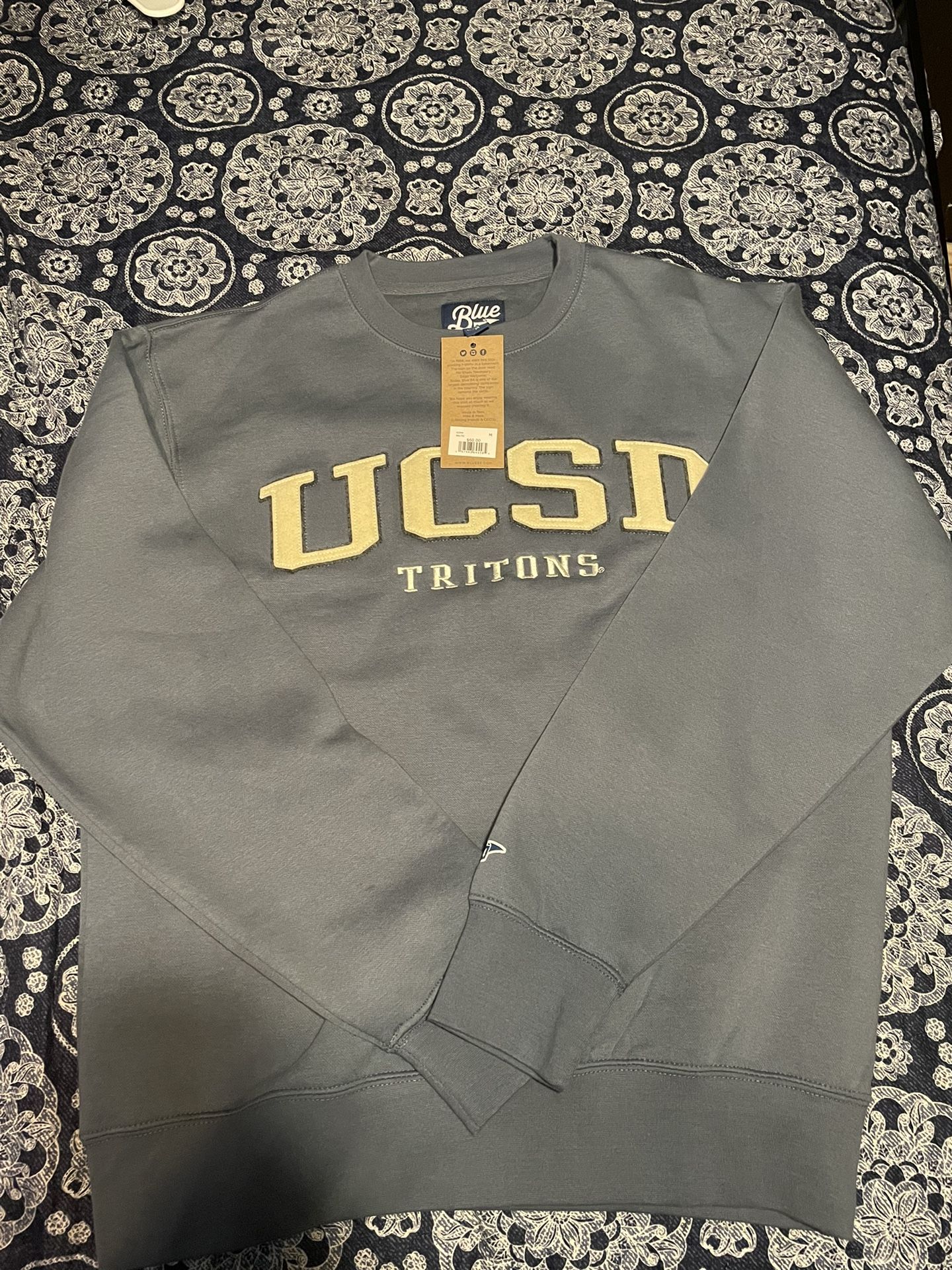 UCSD tritons Blue Crewneck 