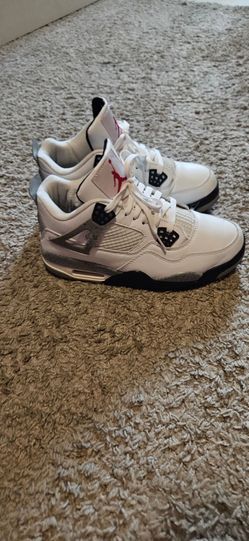 Men US 7/ Women's 9 Jordan 4 cements