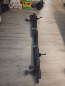 Mattress, box springs, and metal frame
