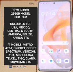 MOTOROLA G STYLUS 5G 256GB ANDROID NEW IN BOX UNLOCKED FOR ANY CARRIER ANY COUNTRY WORLDWIDE POWER SAMSUNG A15 A14 A32 A23 A13 A20 A21 A11