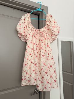 Short floral dress