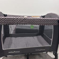 Gray Pack And Play / Playpen 
