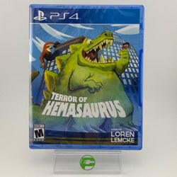New Terror Of Hemasaurus (Sony PlayStation 5 PS5, 2022)