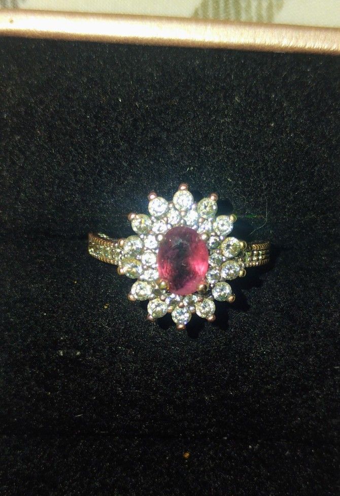 Pink Diamond Ring