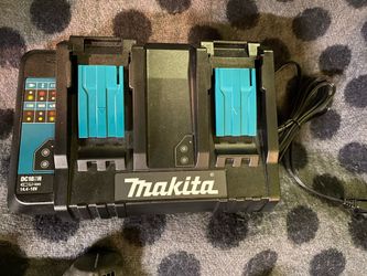 MAKITA 18V Li-ion Dual Port Rapid Optimum Charger Model DC18SH