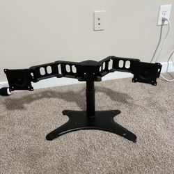 Duel Adjustable Monitor Stand