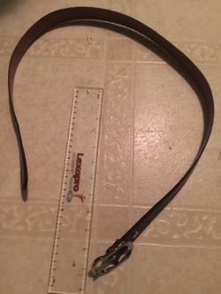 Women's leather R.L Polo belt Medium