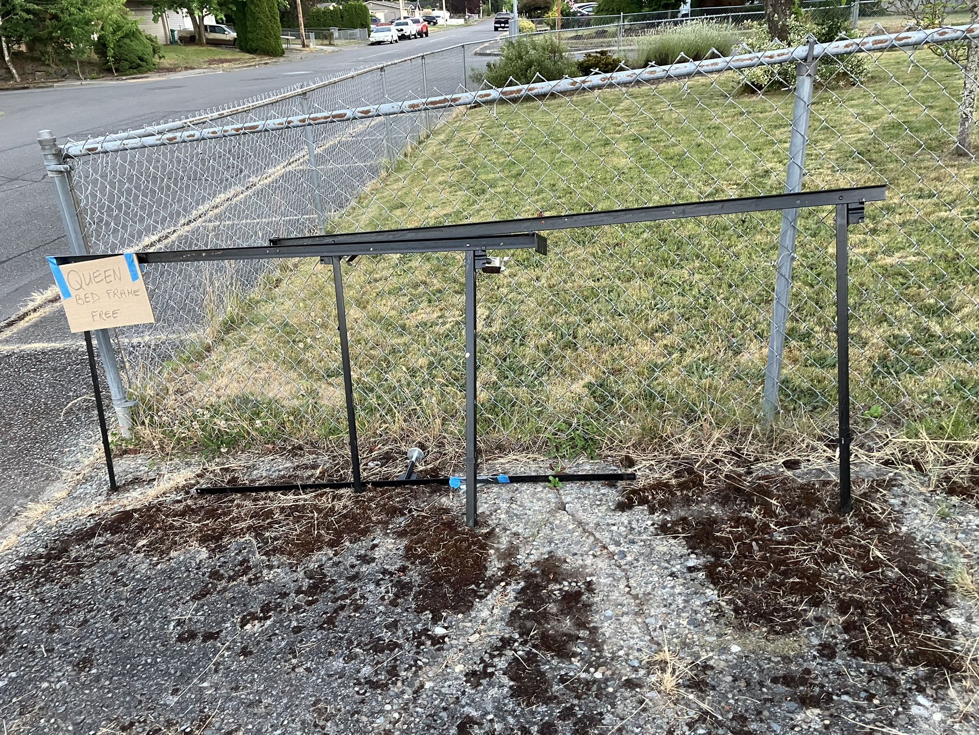 Free - Metal Queen Bed Frame