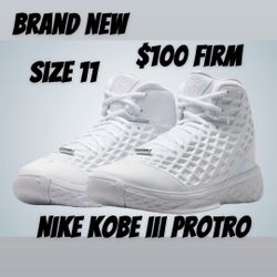 Nike Kobe III 3 Protro Brand New Size 11 Mamba Halo Prelude 