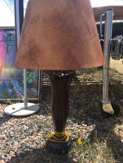 Lamp with shade
