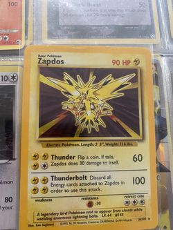 1995 Zapdos Pokémon Card