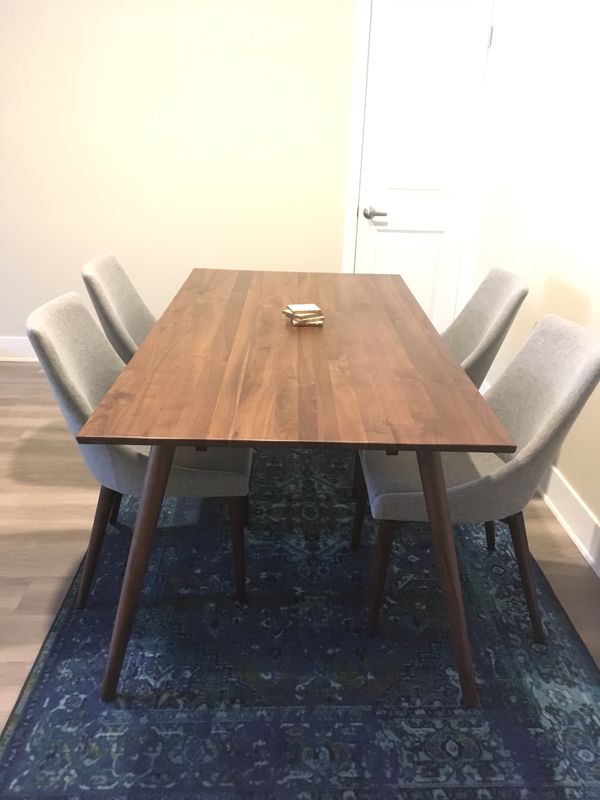 Target Sullivan Mid Century Dining Chairs Wood Gray Set Of 4 Target Sullivan Mid Century Dining Chairs Wood Gray Set Of 4 Furniture In Chino Hills Ca Offerup