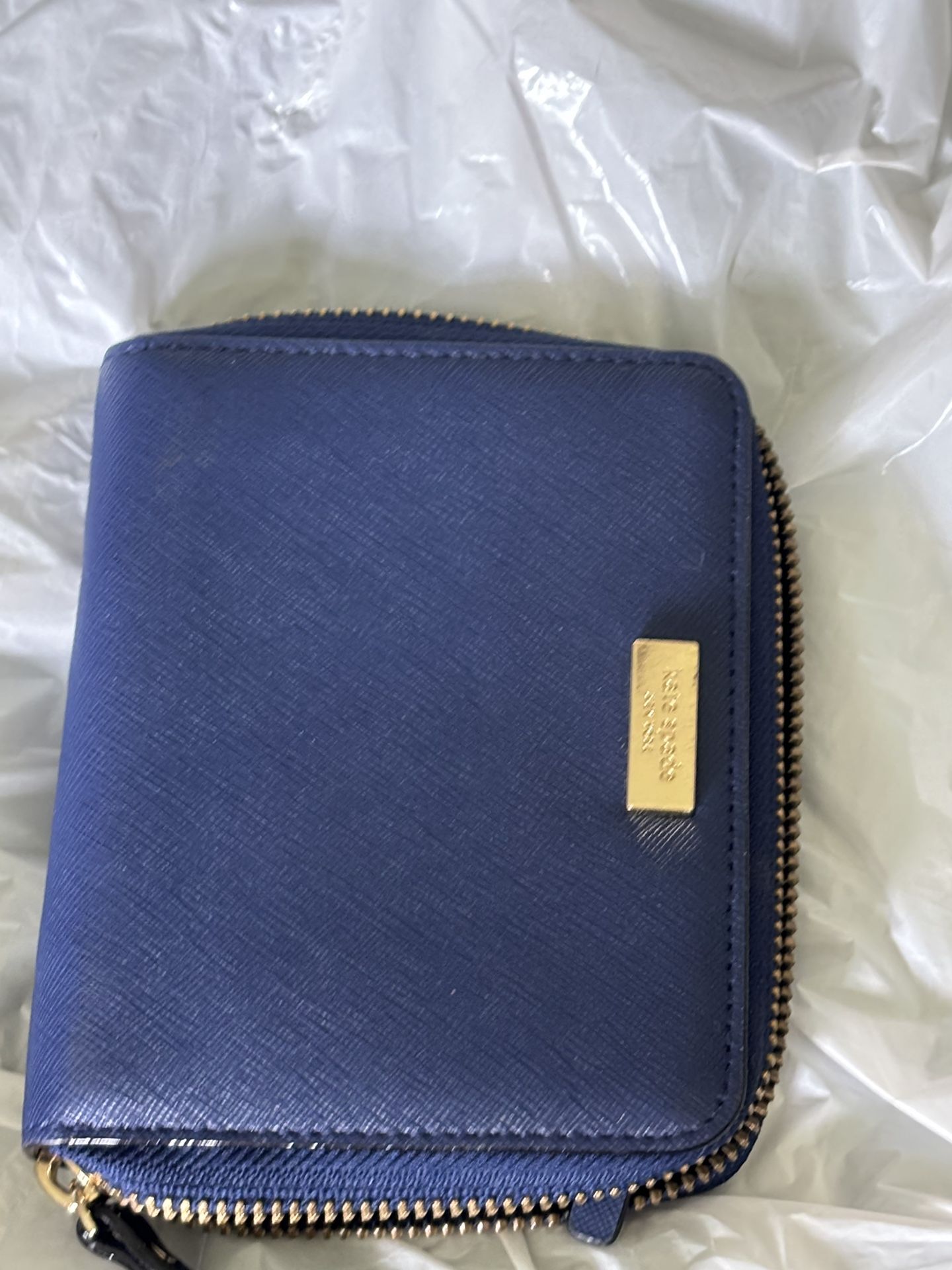 kate spade Darci Laurel Way Oceanic blue wallet