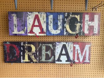 Pier 1 Inspirational Wooden Signs