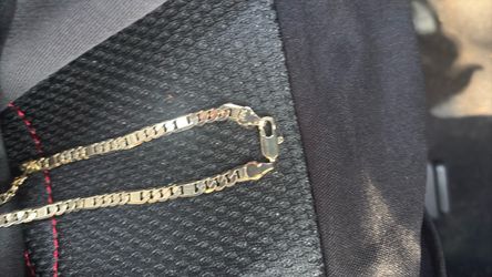 14k Gold-Tone Figaro Link Chain Necklace