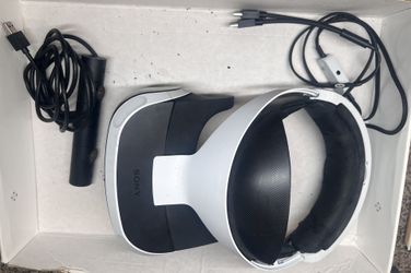 Sony Playstation VR Headset Virtual Reality PS4 CUH-ZEY2 Camera Untested